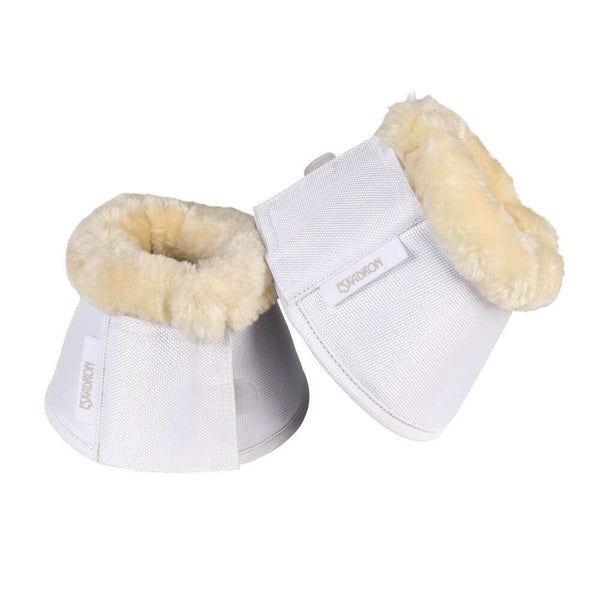 Eskadron Faux Fur Overreach Boots - White