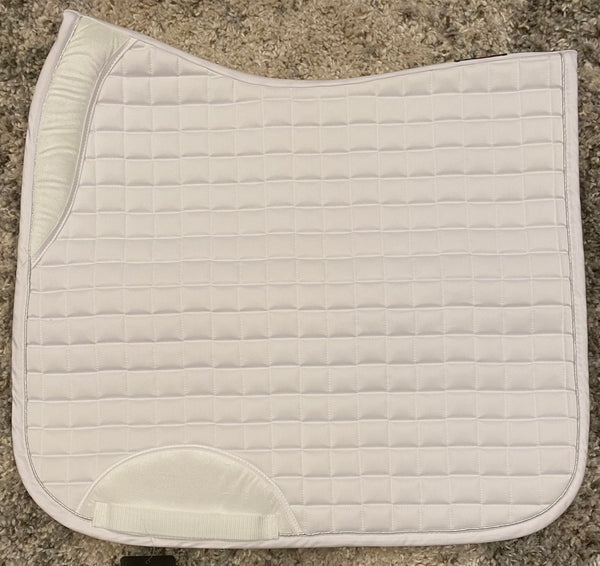 HKM Performance Dressage Saddle Pad - White