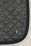 16C (Sixteen Cypress) Dressage Saddle Pad - Black Herringbone
