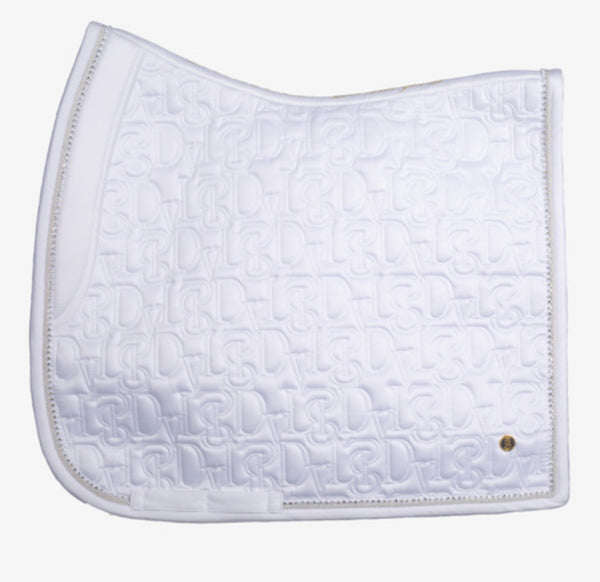 PS of Sweden x Dinja Dressage Saddle Pad - White