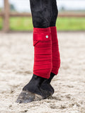 PS of Sweden Signature Set - Dressage Saddle Pad/Polos - Chili Red