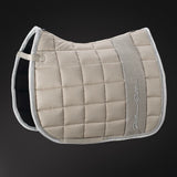 Eskadron Platinum 2018 Cotton Big Square Saddle Pad - Nude - DL