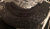SD® Glitter bell boots - Black