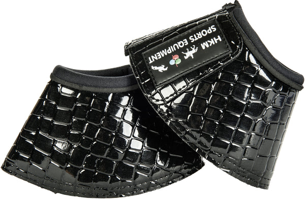 HKM Premium Overreach Boots - Black Croc