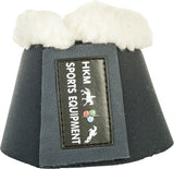 HKM Comfort Padded Overreach Boots - Deep Blue