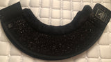 SD® Glitter bell boots - Black