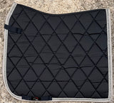 HKM Bella Dressage Saddle Pad - Deep Blue