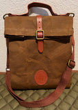 16C (Sixteen Cypress) Wax Canvas Cooler Bag - Tobacco