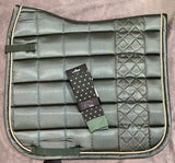 HKM Basil Dressage Saddle Pad - Deep Green