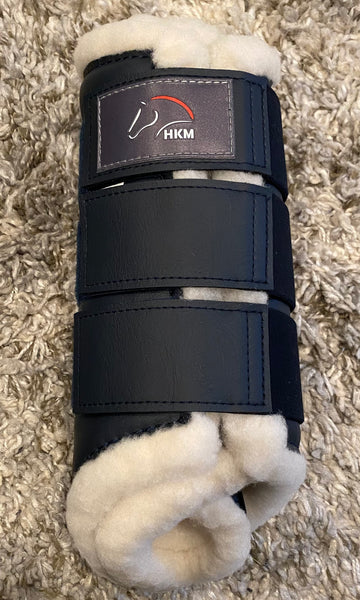 HKM Comfort Protection Boots - Deep Blue