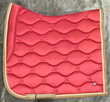 PS of Sweden Essential Dressage Saddle Pad - Berry Pink - Spring ‘22