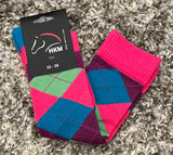 HKM Karo Happy Riding Socks