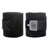HKM Performance Set - Dressage Saddle Pad/Fleece Bandages - Black